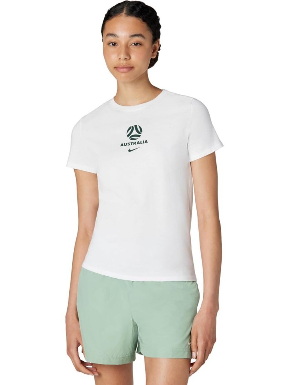 Women's World Cup Graphic T-Shirt - Australia Soccer Tee, Casual Sportswear